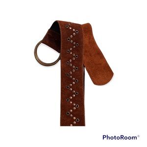 Boho Genuine Leather Belt SMALL / MEDIUM Made in Canada